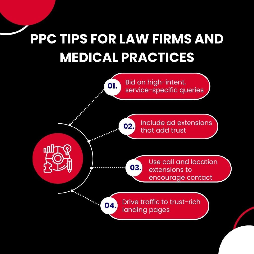 PPC Tips For Law Firms and Medical Practices
