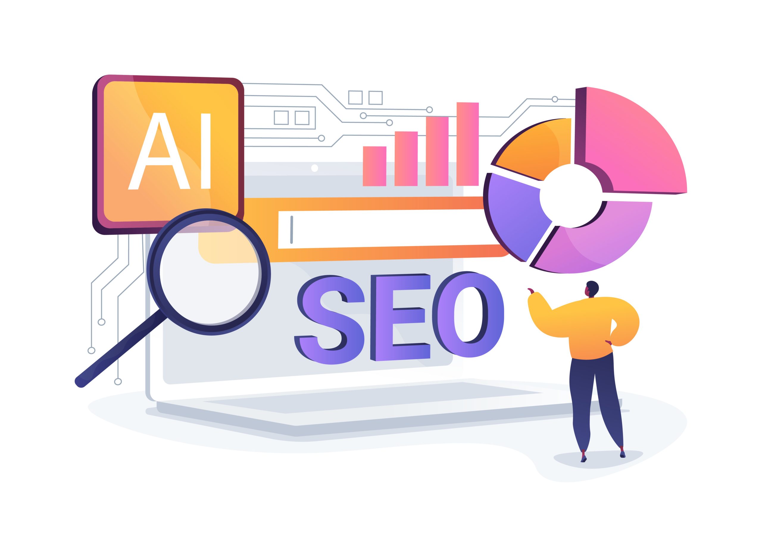 AI SEO improve business website 2025
